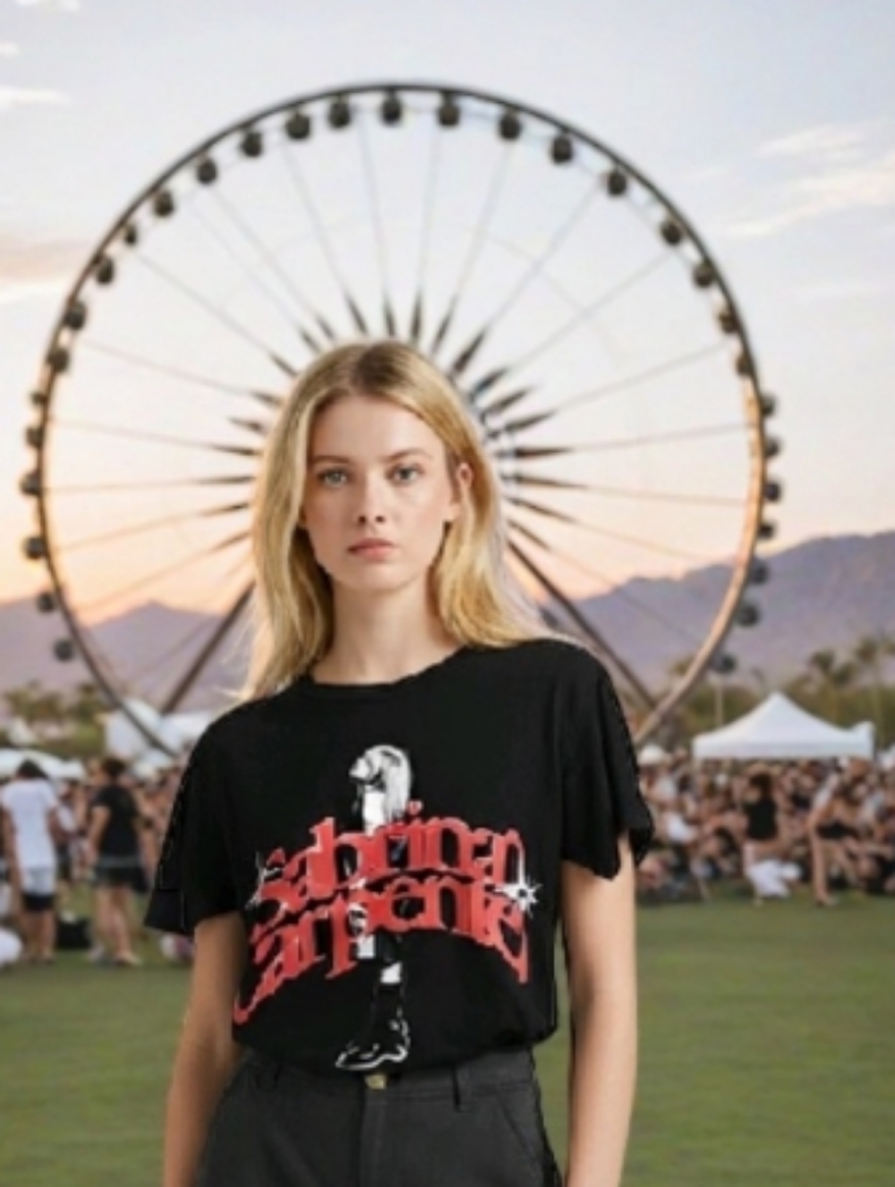 Sabrina Carpenter Graphic Short Sleeve Tee